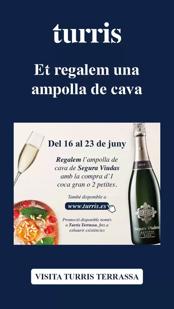 Catálogo Turris | La teva coca de Sant Joan en Turris | 2026-06-16T00:00:00.000Z - 2026-06-23T00:00:00.000Z