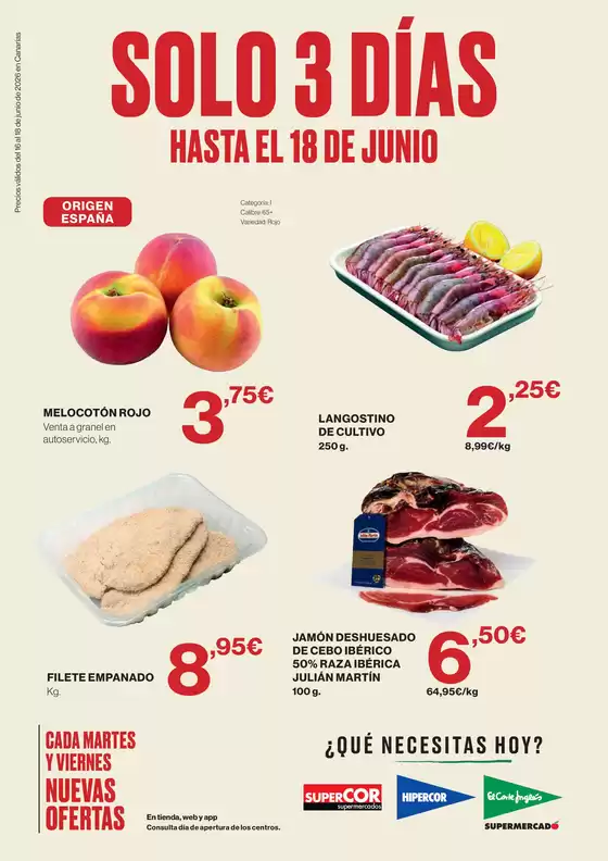 Catálogo El Corte Inglés en San Bartolomé de Tirajana | Solo 3 Días | 2026-06-16T00:00:00.000Z - 2026-06-18T00:00:00.000Z
