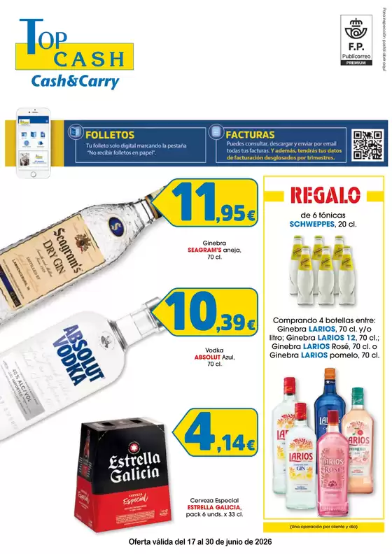 Catálogo Top Cash en Jédula | Oferta válida del 17 al 30 de junio de 2026 | 2026-06-17T00:00:00.000Z - 2026-06-30T00:00:00.000Z