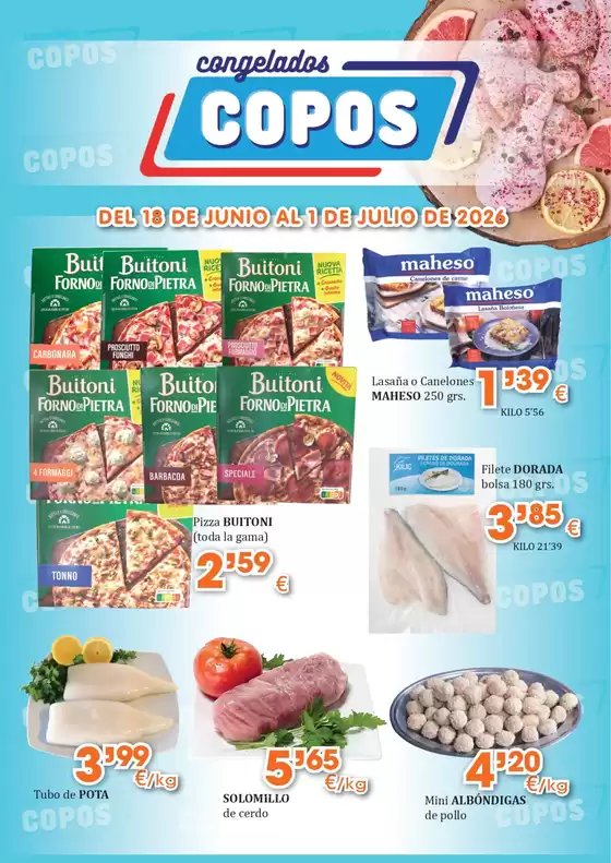 Catálogo Congelados Copos en Albesa | Del 18 De Junio Al 1 De Julio De 2026 | 2026-06-18T00:00:00.000Z - 2026-07-01T00:00:00.000Z