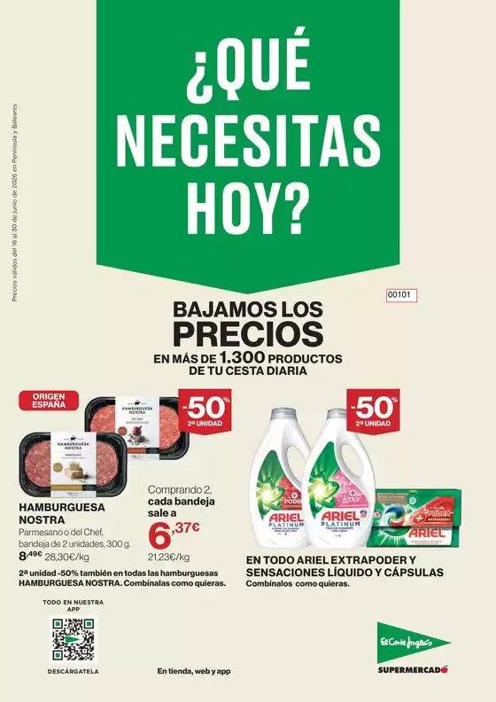 Catálogo El Corte Inglés | Qué necesitas hoy | 2026-06-18T00:00:00.000Z - 2026-06-30T00:00:00.000Z