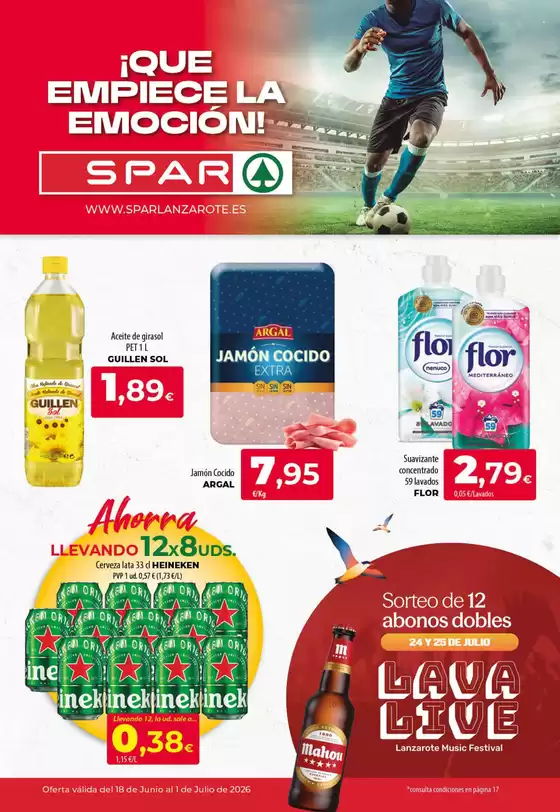 Catálogo SPAR Lanzarote | ¡Que Empiece La Emoción! | 2026-06-18T00:00:00.000Z - 2026-07-01T00:00:00.000Z
