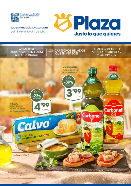 Catálogo Supermercados Plaza | Del 18 de junio al 1 de julio | 2026-06-18T00:00:00.000Z - 2026-07-01T00:00:00.000Z