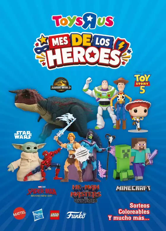 Catálogo ToysRus en Santullano | Mes de los héroes | 2026-07-01T00:00:00.000Z - 2026-07-31T00:00:00.000Z
