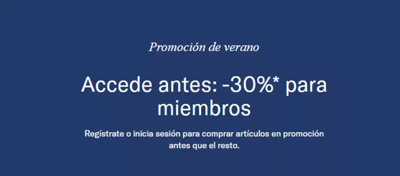 Catálogo Tommy Hilfiger | -30% para miembros | 2026-06-18T00:00:00.000Z - 2026-07-01T00:00:00.000Z