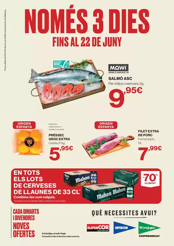 Catálogo Hipercor | Fins Al 22 De Juny | 2026-06-19T00:00:00.000Z - 2026-06-22T00:00:00.000Z