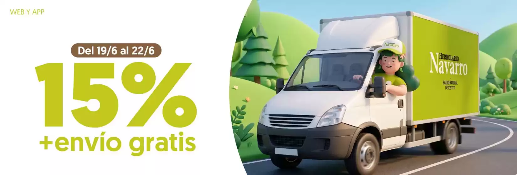 Catálogo Herbolario Navarro | 15% + envío gratis | 2026-06-19T00:00:00.000Z - 2026-06-22T00:00:00.000Z