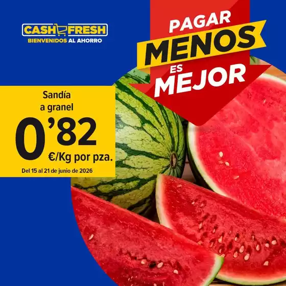 Catálogo Cash Fresh | Del 15 al 21 de junio de 2026 | 2026-06-19T00:00:00.000Z - 2026-06-21T00:00:00.000Z