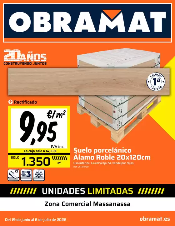 Catálogo Obramat | Folleto Obramat Massanassa | 2026-06-22T00:00:00.000Z - 2026-07-06T00:00:00.000Z