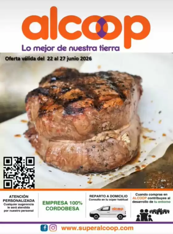 Catálogo Super Alcoop | Válido hasta el 27 de junio 2026 | 2026-06-22T00:00:00.000Z - 2026-06-27T00:00:00.000Z