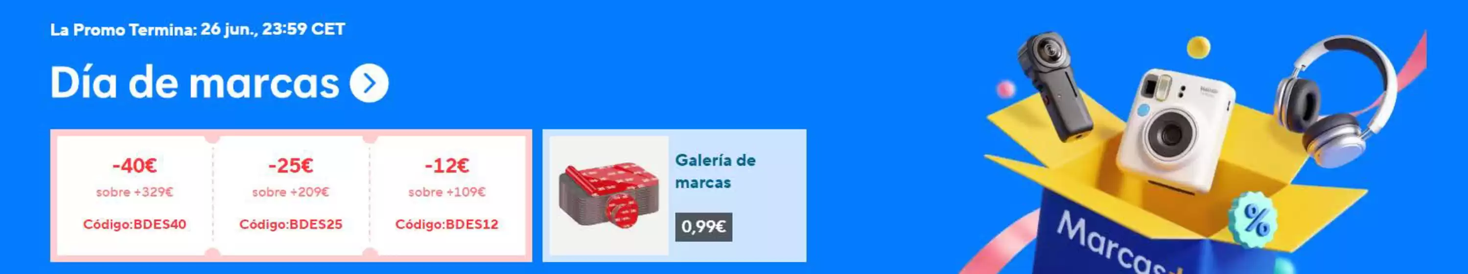 Catálogo Aliexpress | Día de marcas | 2026-06-22T00:00:00.000Z - 2026-06-26T00:00:00.000Z