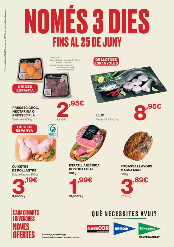 Catálogo Hipercor | Fins Al 25 De Juny | 2026-06-23T00:00:00.000Z - 2026-06-25T00:00:00.000Z