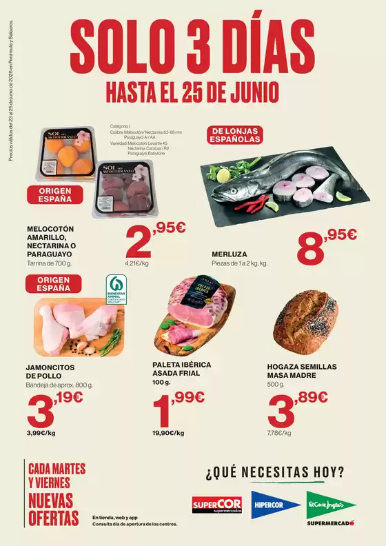 Catálogo Supercor | Solo 3 días | 2026-06-23T00:00:00.000Z - 2026-06-25T00:00:00.000Z