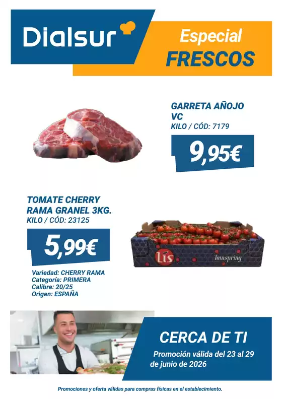 Catálogo Dialsur Cash & Carry | Especial Frescos | 2026-06-23T00:00:00.000Z - 2026-06-29T00:00:00.000Z