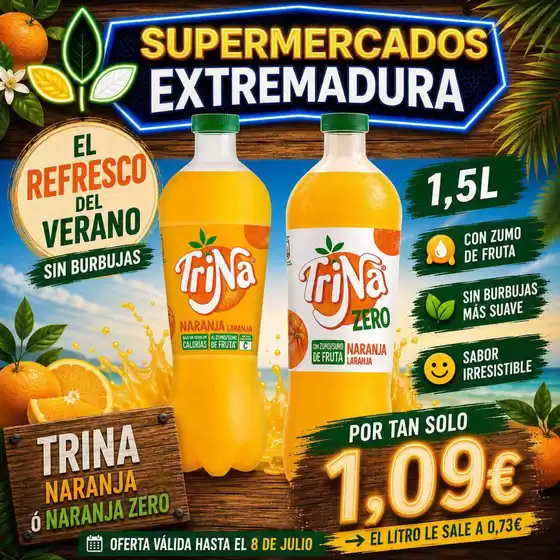 Catálogo Supermercados Extremadura | El Refresco del Verano | 2026-06-23T00:00:00.000Z - 2026-07-08T00:00:00.000Z