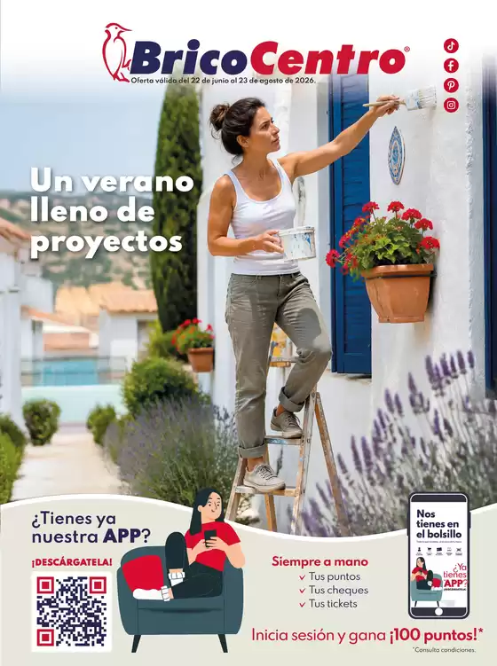 Catálogo BricoCentro en Vellisca | Proyectos de verano Tomelloso | 2026-06-22T00:00:00.000Z - 2026-08-23T00:00:00.000Z