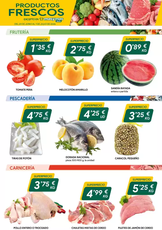 Catálogo Masymas | Productos Frescos | 2026-06-23T00:00:00.000Z - 2026-07-01T00:00:00.000Z