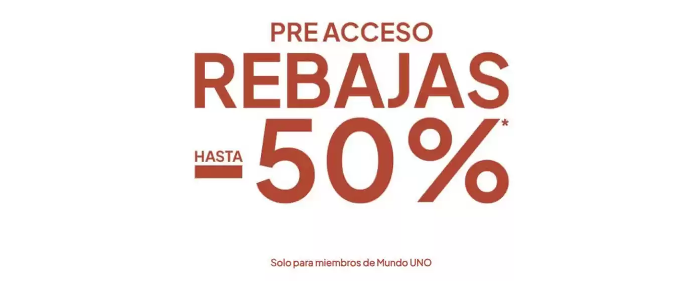Catálogo Uno de 50 | Hasta -50% | 2026-06-24T00:00:00.000Z - 2026-07-07T00:00:00.000Z