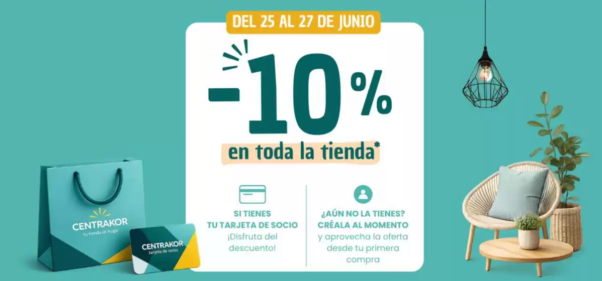 Catálogo Centrakor en Perosillo | -10% En Toda La Tienda | 2026-06-25T00:00:00.000Z - 2026-06-27T00:00:00.000Z