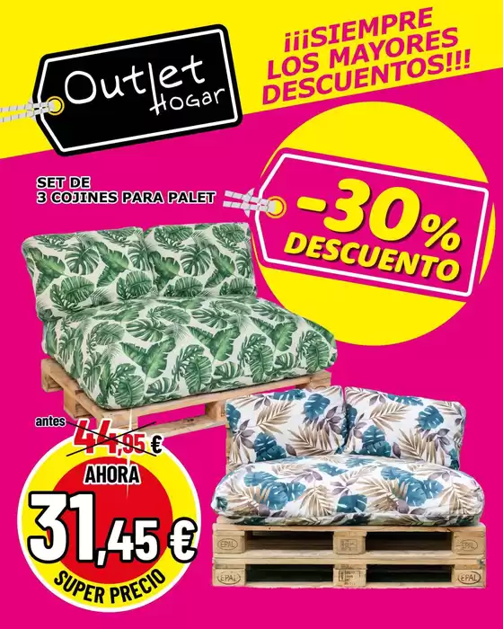 Catálogo Outlet Hogar | Catálogo Outlet Hogar | 2026-06-26T00:00:00.000Z - 2026-07-09T00:00:00.000Z