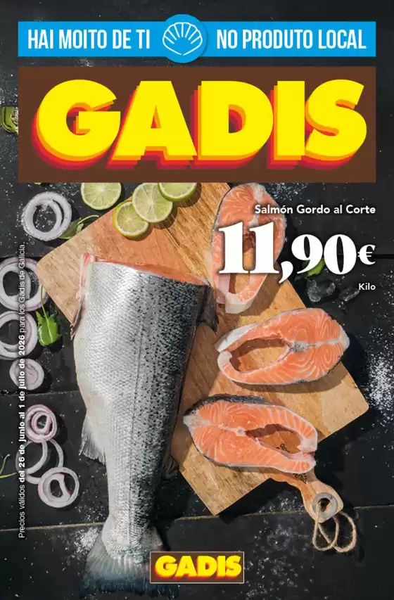 Catálogo Gadis | Precios válidos del 26 de junio al 1 de julio de 2026 | 2026-06-26T00:00:00.000Z - 2026-07-01T00:00:00.000Z
