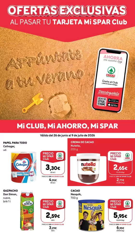 Catálogo SPAR Gran Canaria | Ofertas Exclusivas | 2026-06-26T00:00:00.000Z - 2026-07-09T00:00:00.000Z