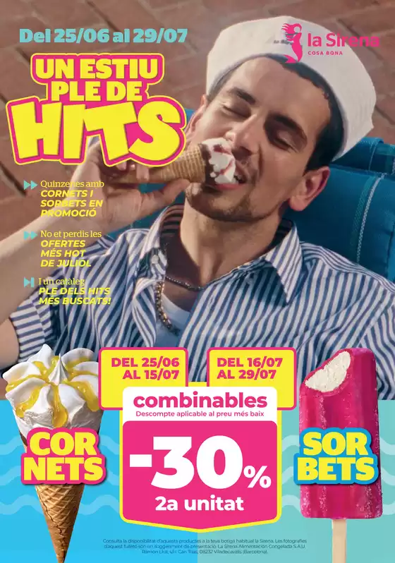 Catálogo La Sirena en Es Castell | Un Estiu Ple De Hits | 2026-06-26T00:00:00.000Z - 2026-07-29T00:00:00.000Z
