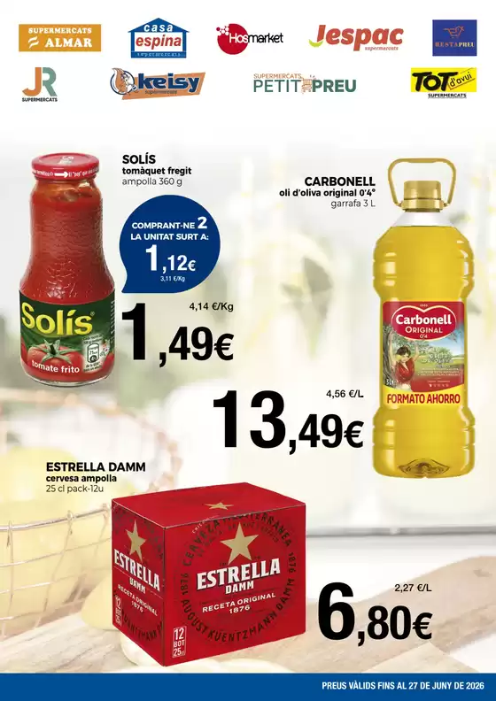 Catálogo Keisy | Preus Vàlids Fins Al 27 De Juny De 2026 | 2026-06-26T00:00:00.000Z - 2026-06-27T00:00:00.000Z