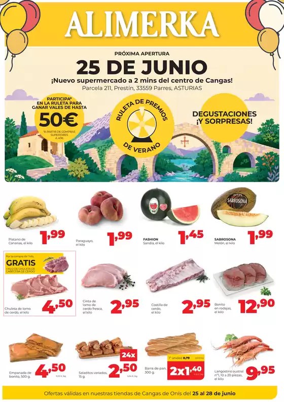 Catálogo Alimerka | Próxima Apertura | 2026-06-26T00:00:00.000Z - 2026-06-28T00:00:00.000Z
