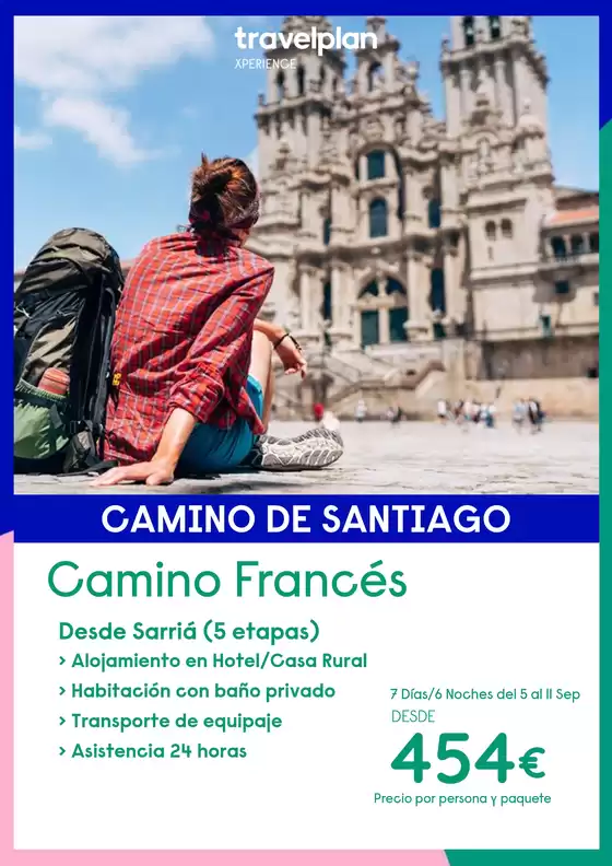 Catálogo Travelplan | Travelplan Camino Francés | 2026-09-05T00:00:00.000Z - 2026-09-11T00:00:00.000Z