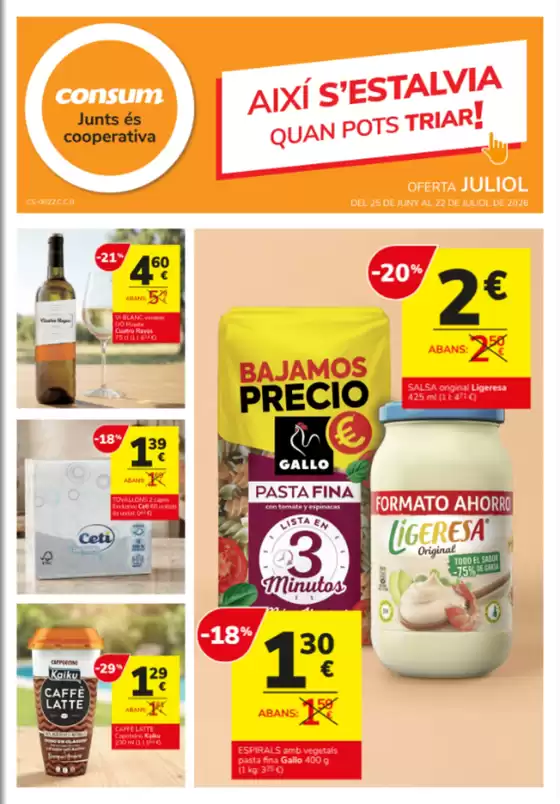 Catálogo Consum | Oferta Juliol  | 2026-06-26T00:00:00.000Z - 2026-07-22T00:00:00.000Z