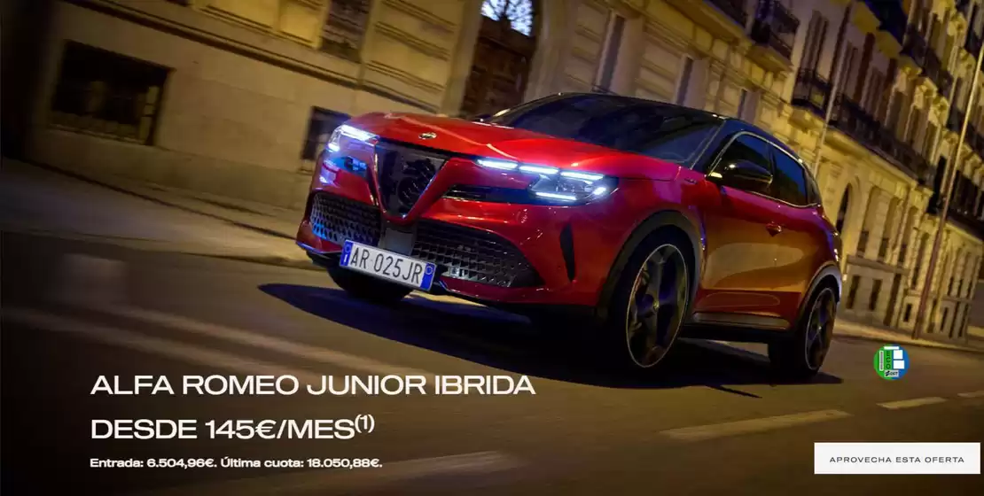 Catálogo Alfa Romeo | Promoción | 2026-06-29T00:00:00.000Z - 2026-08-31T00:00:00.000Z