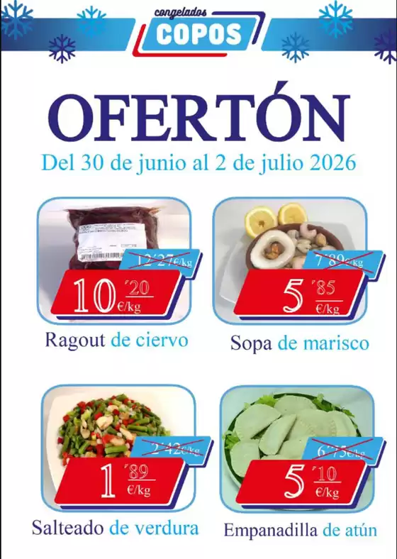 Catálogo Congelados Copos | Ofertón | 2026-06-30T00:00:00.000Z - 2026-07-02T00:00:00.000Z