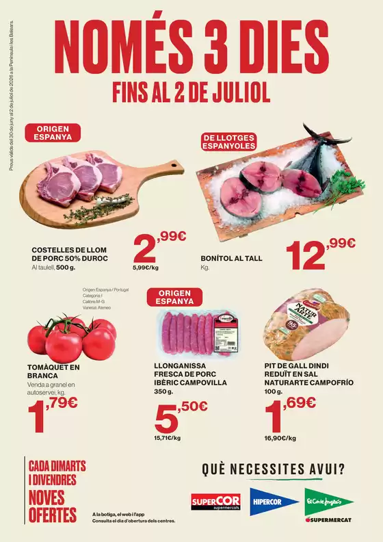 Catálogo Hipercor | Fins Al 2 De Juliol | 2026-06-30T00:00:00.000Z - 2026-07-02T00:00:00.000Z