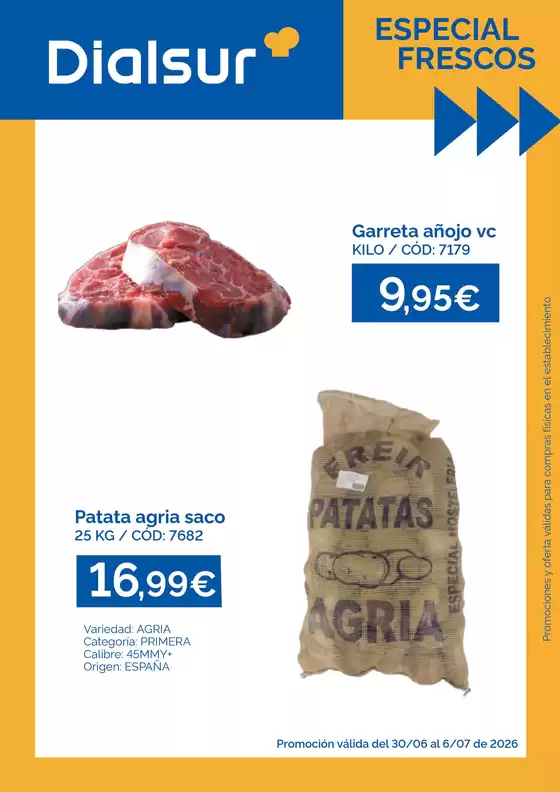 Catálogo Dialsur Cash & Carry | Especial Frescos | 2026-06-30T00:00:00.000Z - 2026-07-06T00:00:00.000Z