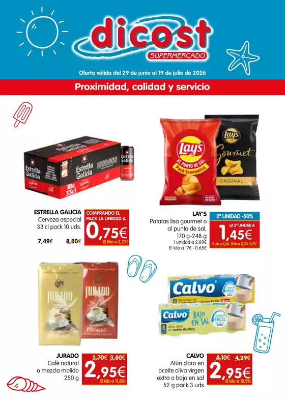 Catálogo Dicost | Oferta válida del 29 de junio al 19 de julio de 2026 | 2026-06-30T00:00:00.000Z - 2026-07-19T00:00:00.000Z