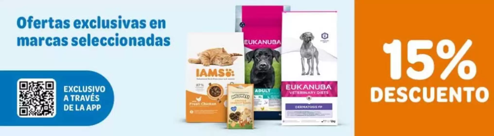 Catálogo Zooplus | 15 % de descuento en las mejores marcas a través de la App | 2026-06-30T00:00:00.000Z - 2026-07-06T00:00:00.000Z