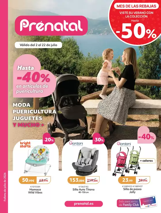 Catálogo Prénatal | Mes de las REBAJAS | 2026-07-02T00:00:00.000Z - 2026-07-22T00:00:00.000Z