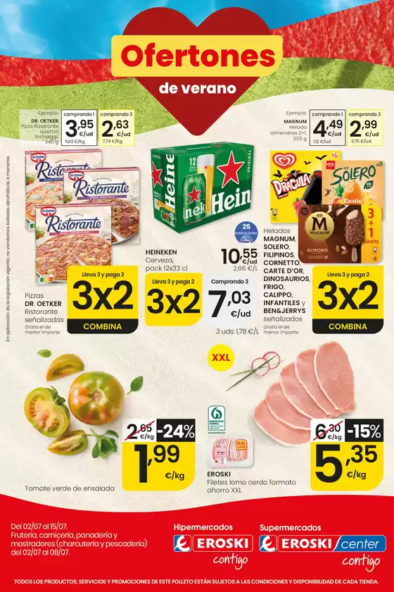 Catálogo Eroski | Ofertones de verano EROSKI | 2026-07-02T00:00:00.000Z - 2026-07-15T00:00:00.000Z