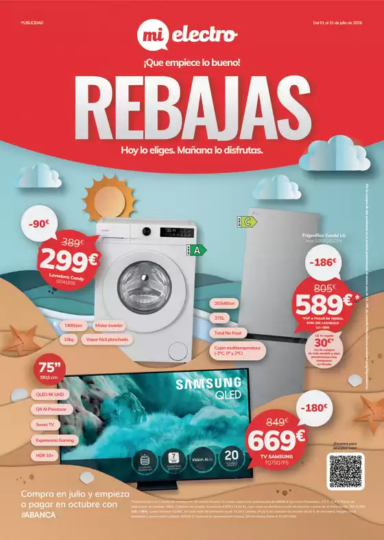 Catálogo Mi electro | ¡Que empiece lo bueno! | 2026-07-01T00:00:00.000Z - 2026-07-31T00:00:00.000Z