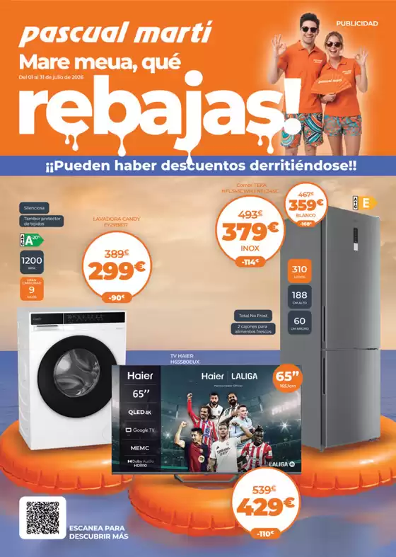 Catálogo Pascual Martí | Mare Meua, Qué Rebajas! | 2026-07-01T00:00:00.000Z - 2026-07-31T00:00:00.000Z