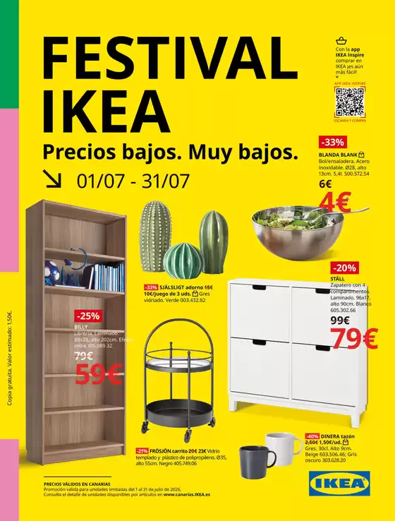Catálogo IKEA | Festival IKEA | 2026-07-01T00:00:00.000Z - 2026-07-31T00:00:00.000Z