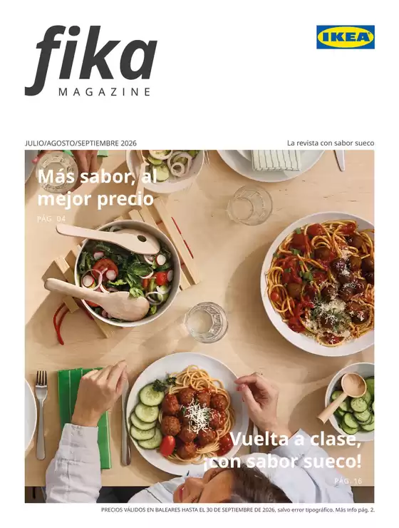 Catálogo IKEA | Fika Magazine | 2026-07-01T00:00:00.000Z - 2026-09-30T00:00:00.000Z