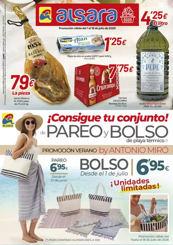 Catálogo Alsara Supermercados | Promoción válida del 1 al 18 de julio de 2026 | 2026-07-01T00:00:00.000Z - 2026-07-18T00:00:00.000Z