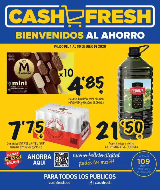 Catálogo Cash Fresh | Válido Del 1 Al 30 De Julio De 2026 | 2026-07-01T00:00:00.000Z - 2026-07-30T00:00:00.000Z