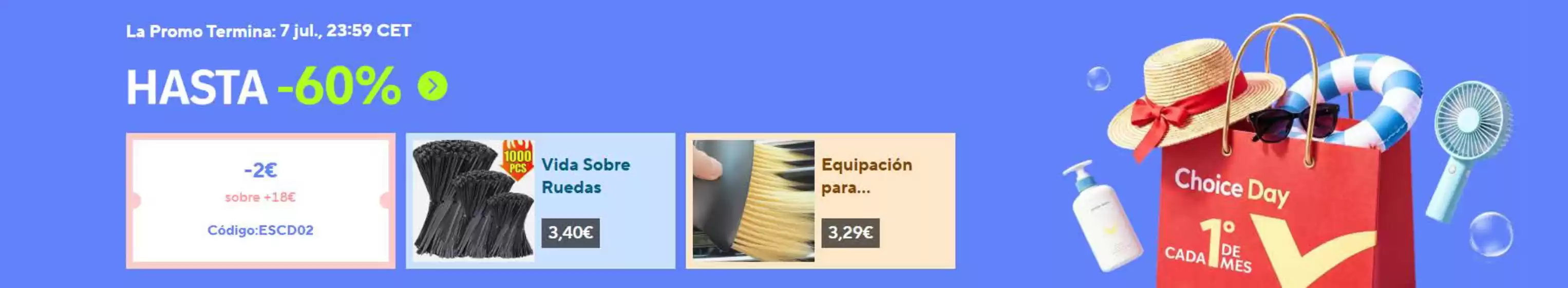 Catálogo Aliexpress | Hasta -60% | 2026-07-01T00:00:00.000Z - 2026-07-07T00:00:00.000Z