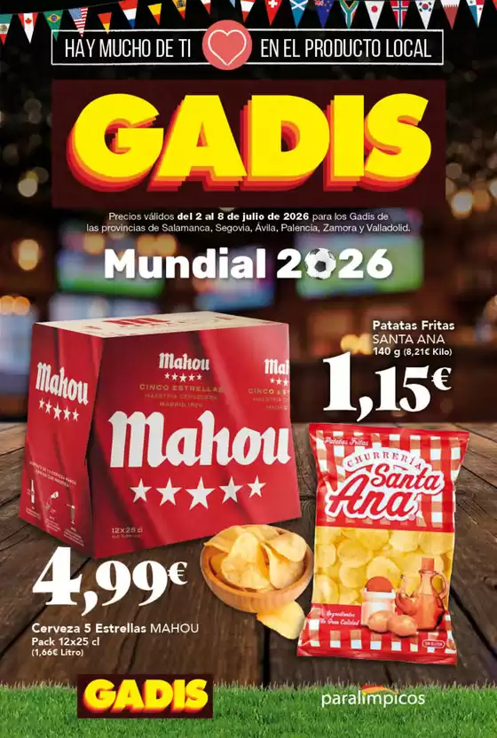 Catálogo Gadis | Precios válidos del 2 al 8 de julio de 2026 | 2026-07-02T00:00:00.000Z - 2026-07-08T00:00:00.000Z