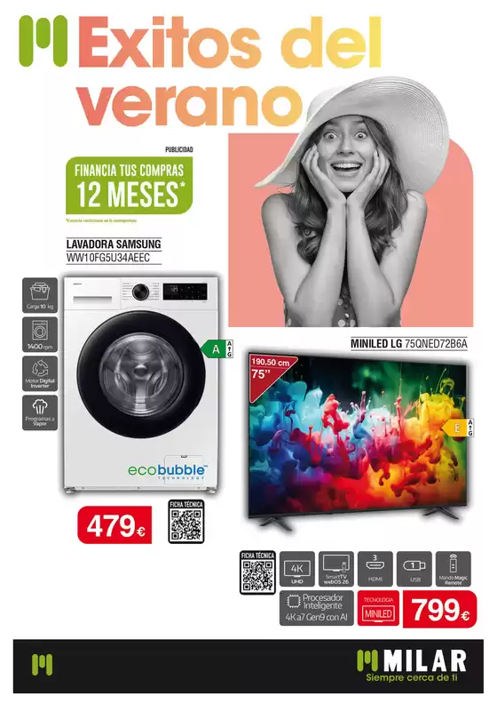Catálogo Milar en Adrada de Haza | Exitos del verano | 2026-07-02T00:00:00.000Z - 2026-07-31T00:00:00.000Z