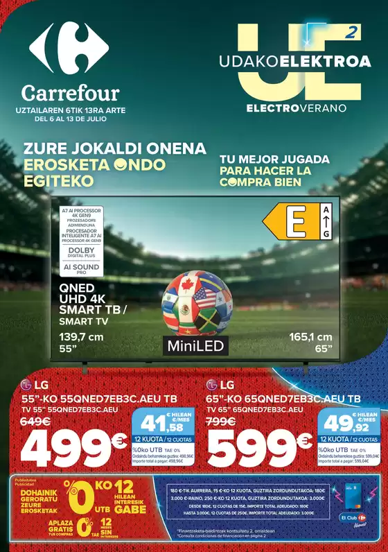 Catálogo Carrefour en Arama | ELECTROVERANO II | 2026-07-06T00:00:00.000Z - 2026-07-13T00:00:00.000Z