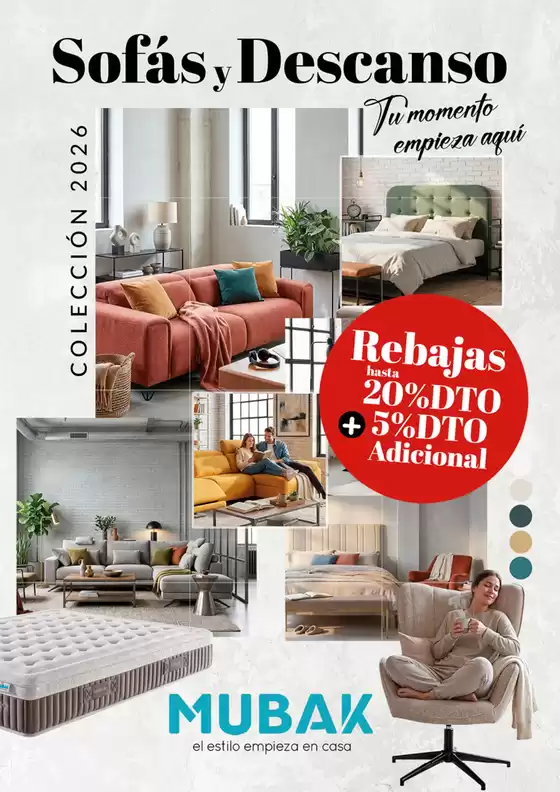 Catálogo Mubak | Sofásy Descanso | 2026-07-02T00:00:00.000Z - 2026-08-31T00:00:00.000Z
